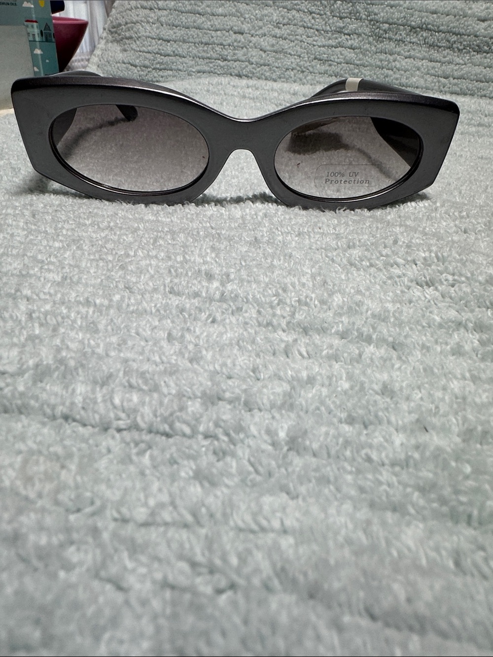 Charcoal gray Sunglasses - 100% UV Protection NWT by a new day